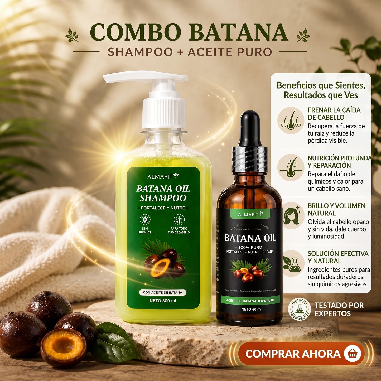 Combo Batana Oil Shampoo y aceite