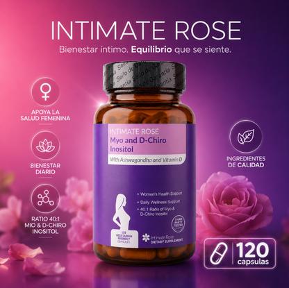 Myo Inositol Intimate Rose X 120 Caps